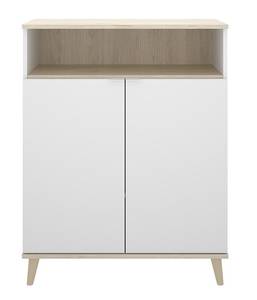 Buffet de cuisine WAJDI Beige - Bois manufacturé - 40 x 102 x 79 cm