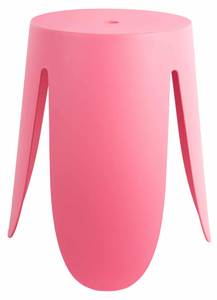 Pouf Stool Ravish Rose foncé