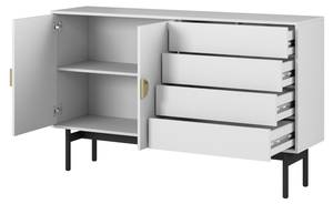 Buffet STOON Blanc - Bois manufacturé - 154 x 93 x 38 cm