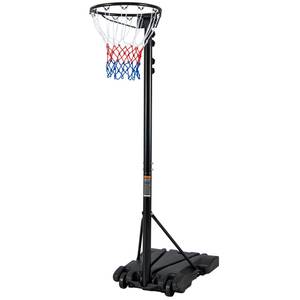 Basketballständer EB59092DE Schwarz - Metall - 55 x 305 x 76 cm