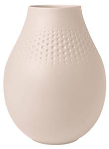 Vase Perle Manufacture Collier Beige - 16 x 20 x 16 cm