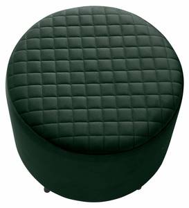 Otis Pouf en velours, vert. Otis Pouf en velours, vert.