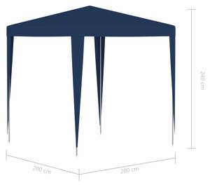 Tente de réception 3001654 Bleu - 200 x 240 x 200 cm