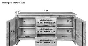 Sideboard DAHLIA Breite: 170 cm
