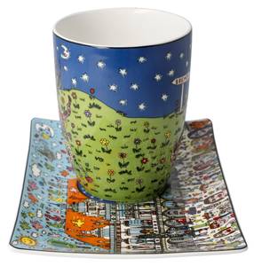 Tasse Rizzi All Roads Lead to Bremen Porzellan - 14 x 12 x 20 cm