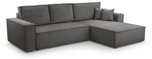 Ecksofa MANGUSSI MINI in L-Form Grau