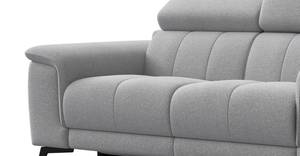 Relaxsofa 2-Sitzer Fiero Silber / Grau - Silbergrau