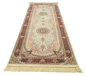 Orientteppich - Taaraa Beige - Kunststoff - 100 x 1 x 300 cm