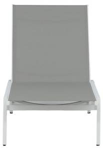 Transat Ramos lot de 2 Blanc - Métal - 65 x 33 x 196 cm