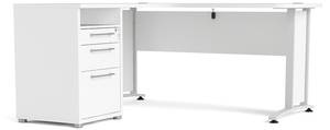 Bureau Prisme Beige