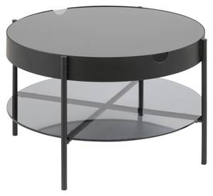 Table basse Tipon Marron - Verre - 75 x 45 x 75 cm