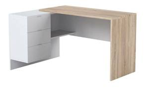 Schreibtisch Dafage Braun - Holzwerkstoff - 145 x 73 x 108 cm