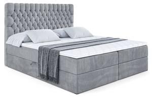 Boxspringbett DAISY Grau - Breite: 180 cm - H3