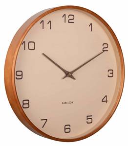 Horloge murale Acento Marron