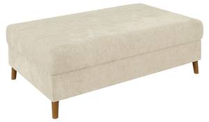 Wohnlandschaft und Hocker Sindre Beige