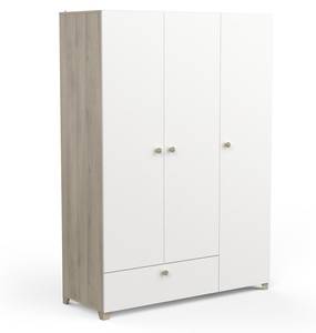 Kleiderschrank Izzy Beige - Holzwerkstoff - 52 x 186 x 135 cm