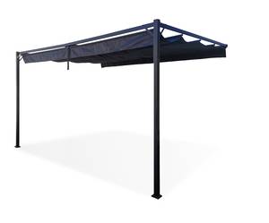 Pergola adossée NOOSA Gris