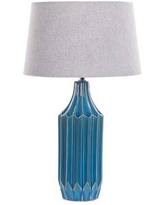 Lampe de table ABAVA Bleu - Gris - Céramique - 35 x 56 x 35 cm