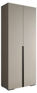 Armoire à portes battantes Inova 2 Noir - Gris - 2 porte