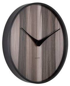 Wanduhr Wood Melange Braun