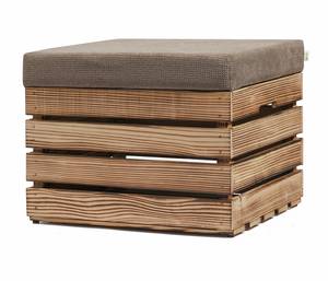 Sitzhocker mit Stauraum FLAME Beige