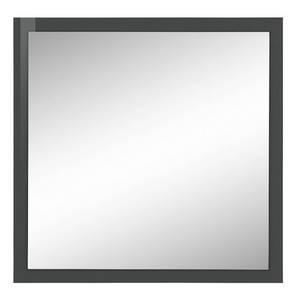 Spiegel Rino Schwarz - Holzwerkstoff - 2 x 60 x 60 cm