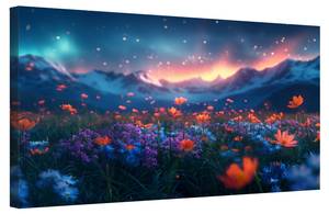 Bild Blumen Wiese XXXVII 120 x 80 cm