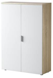 2-türiger Mehrzweckschrank  Dlupp Braun - Holzwerkstoff - 80 x 119 x 33 cm