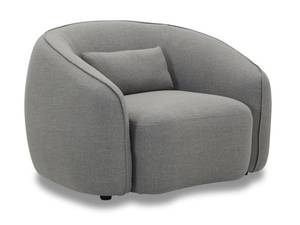 Cabriolet Sessel STEFIAN Grau - Textil - 100 x 76 x 117 cm