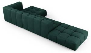 modulares Ecksofa SERENA 5 Sitzplätze Dunkelgrün