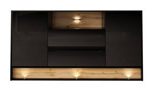 Kommode VISION02 Schwarz - Holzwerkstoff - 160 x 85 x 40 cm