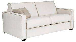 Schlafsofa FRAPALI Beige - Textil - 96 x 85 x 186 cm