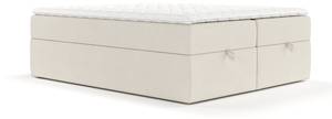 Boxspringbett Freja Beige - Breite: 200 cm