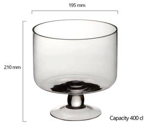 Simplicity Trifle Schüssel Glas - 20 x 21 x 20 cm