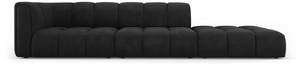 modulares Sofa SERENA 4 Sitzplätze Schwarz