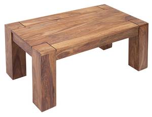 Couchtisch MAKASSAR Braun - Massivholz - 100 x 40 x 50 cm