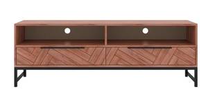 Banc TV VEDILA Marron - Bois manufacturé - 40 x 50 x 160 cm