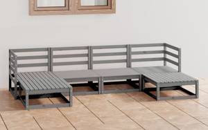 Garten-Lounge-Set (6-teilig) 3009734-1 Grau