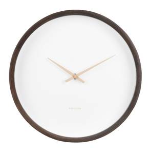 Horloge Ancho Marron - Bois manufacturé - 33 x 33 x 8 cm