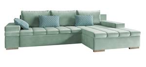 Ecksofa Bangkok Mint - Ecke davorstehend rechts