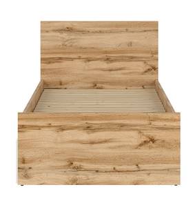 Bettrahmen Nuis Braun - Holzwerkstoff - 95 x 86 x 205 cm