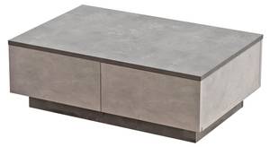 Table basse LUVIO CT90 Gris lumineux