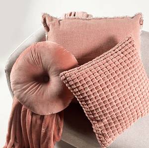 Housse de coussin Burto Rose vieilli - 60 x 60 x 60 cm