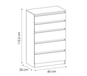 Kommode Sofia Höhe: 112 cm