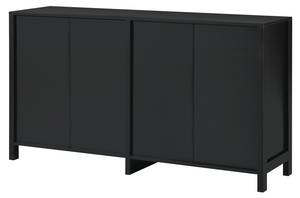 Sideboard Rattan Ⅲ Schwarz