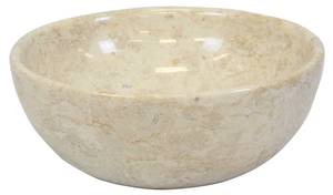 Marmor Waschbecken Tiara Beige - Naturfaser - 30 x 12 x 12 cm