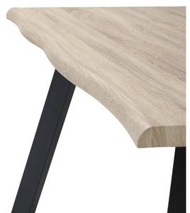 Table VEYA Beige - Bois manufacturé - 90 x 76 x 160 cm