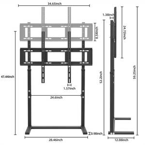 TV Standfuß TV Ständer für 32-100" Schwarz