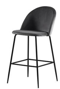 Lot de 2 tabourets de bar Vitikko Gris