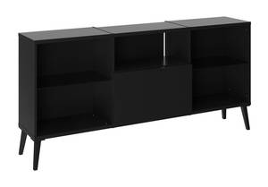 Fernsehschrank Dark Schwarz - Holzwerkstoff - 32 x 52 x 154 cm